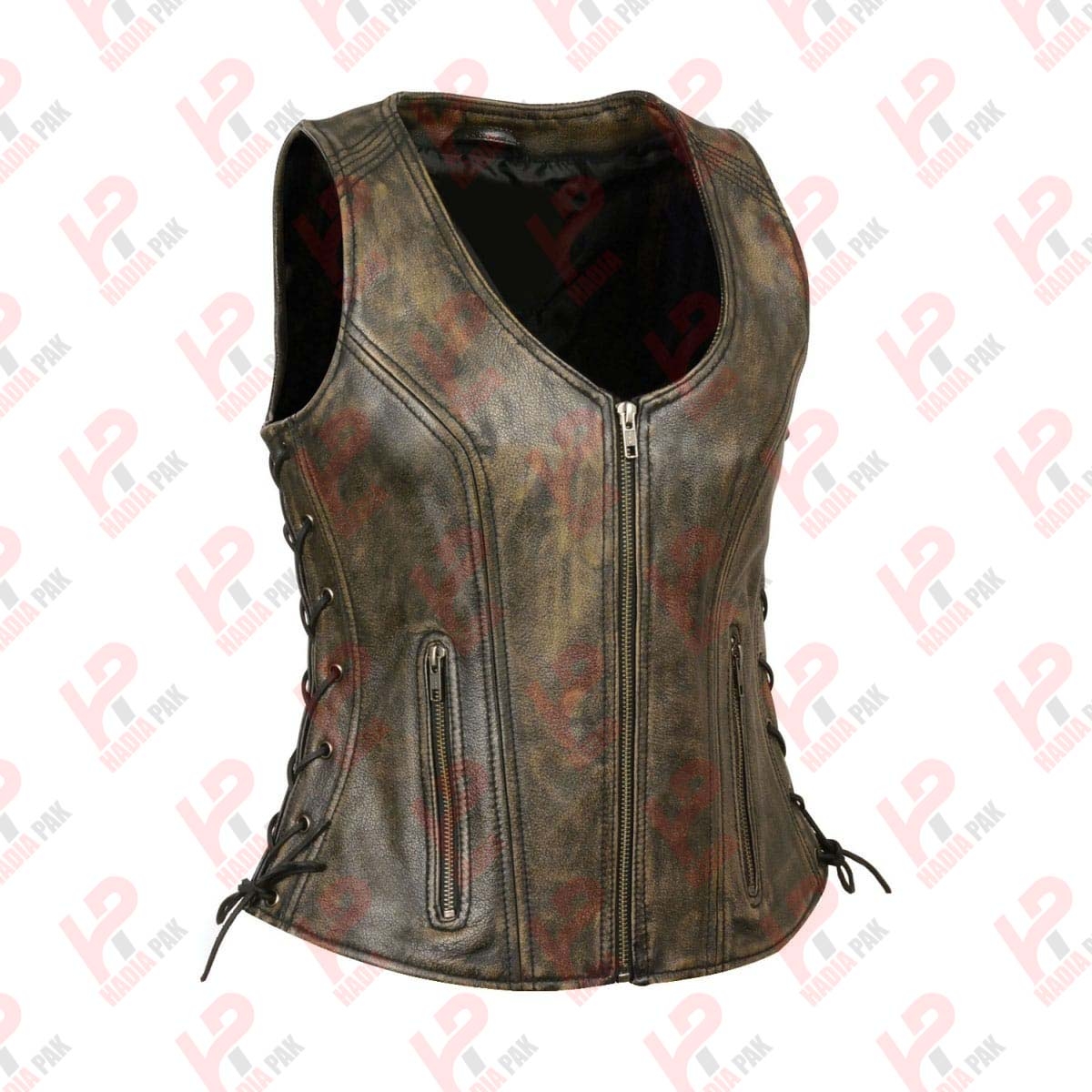 Leather Ladies Vest